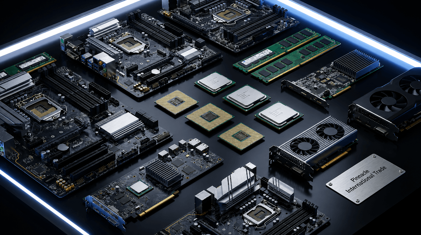 Computer hardware — motherboards, processors, memory and graphics cards